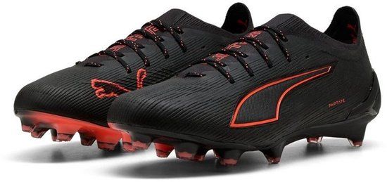 Puma Voetbalschoenen Ultra 6 Ultimate FG 108699 - Zwart/Rood - Maat 42.5