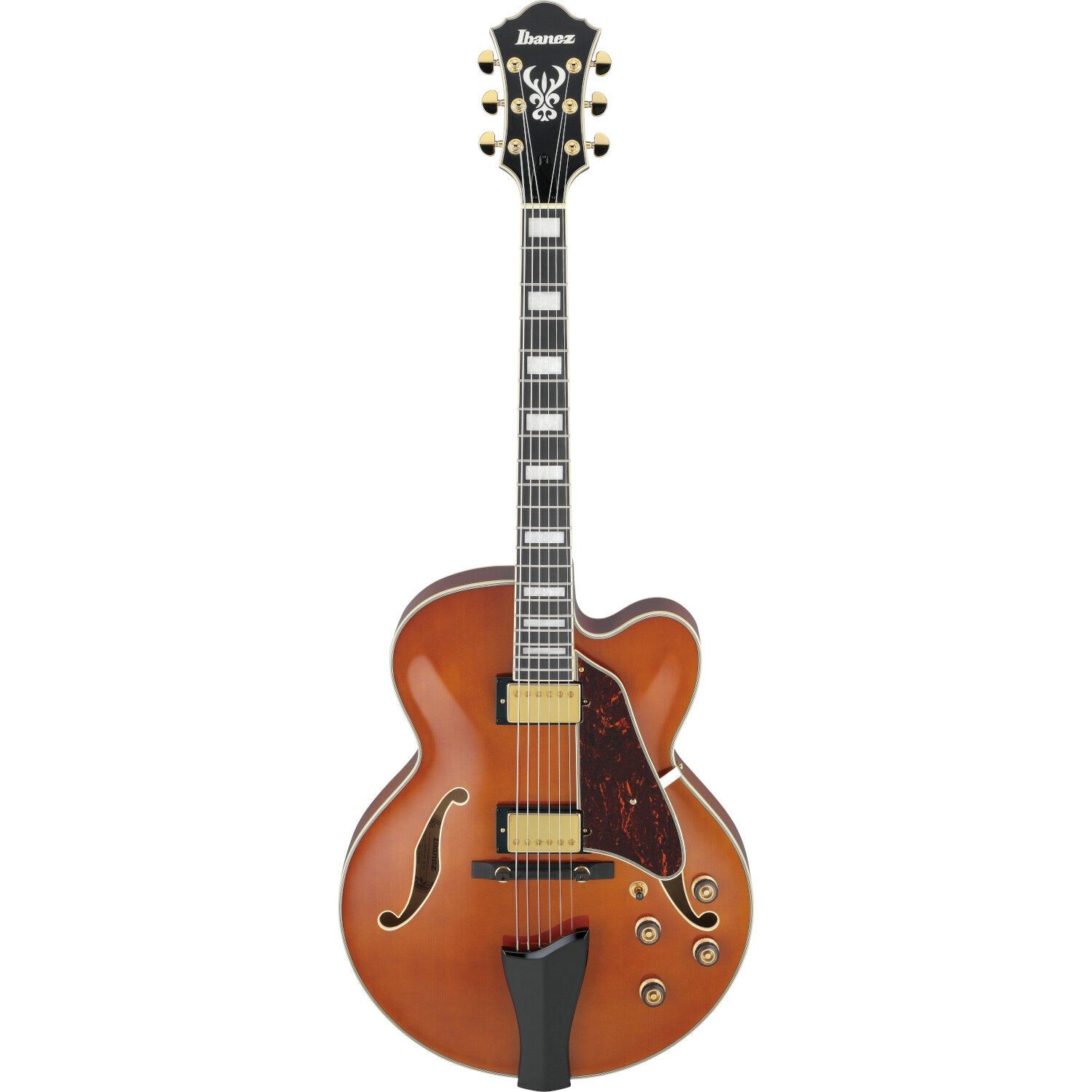 Ibanez AF95 Artcore Expressionist Dark Amber Semi-akoestische gitaar