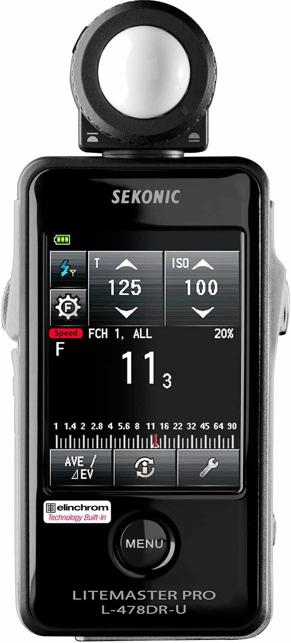 Sekonic L-478DR-EL Lichtmeter - Zwart