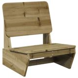 vidaXL Tuinstoel 60x64x70,5 cm geïmpregneerd grenenhout