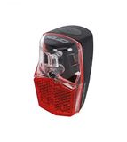 XLC 2500245010, achterlicht CL-E53 unisex volwassenen, zwart, uniseks