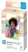 HP Sprocket 2.3 x 3.4 Premium Instant Zink Sticky Back Photo Paper (50 vellen) Compatibel met Sprocket Select en Plus printers.