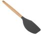 Spatule en silicone - Noir - Résistant au lave-vaisselle - 1 pièce