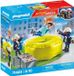 PLAYMOBIL Pompiers avec coussin de sauvetage, 71465, 3 Personnages, Dès 4 ans