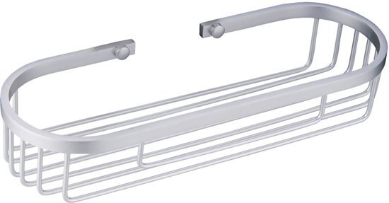 WillieJan Bad Doucherekje KD-L5102 - 1 Niveau - Wandbevestiging - Roestvrij Aluminium