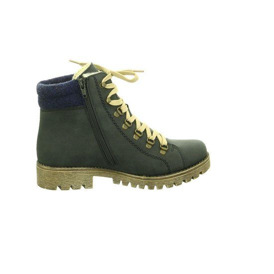 Rieker Dames Laarzen - Blauw - Maat 38 - Herfst/Winter 2019