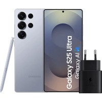 Samsung Galaxy S25 Ultra 1TB Silver 5G + 25W Charger Black