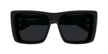 Saint Laurent SL 900 Howl Lunettes de Soleil Femme Noir Carrées Gris 61mm