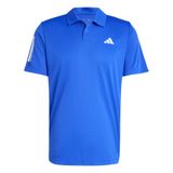 adidas Performance Club 3-Stripes Tennis Poloshirt Hommes Bleu M