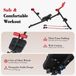 Abdominal trainer - Portable training device - LCD display - Full body workout - For home use - Noir
