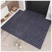 Tapis de porte antidérapant pour intérieur avec propriétés absorbantes