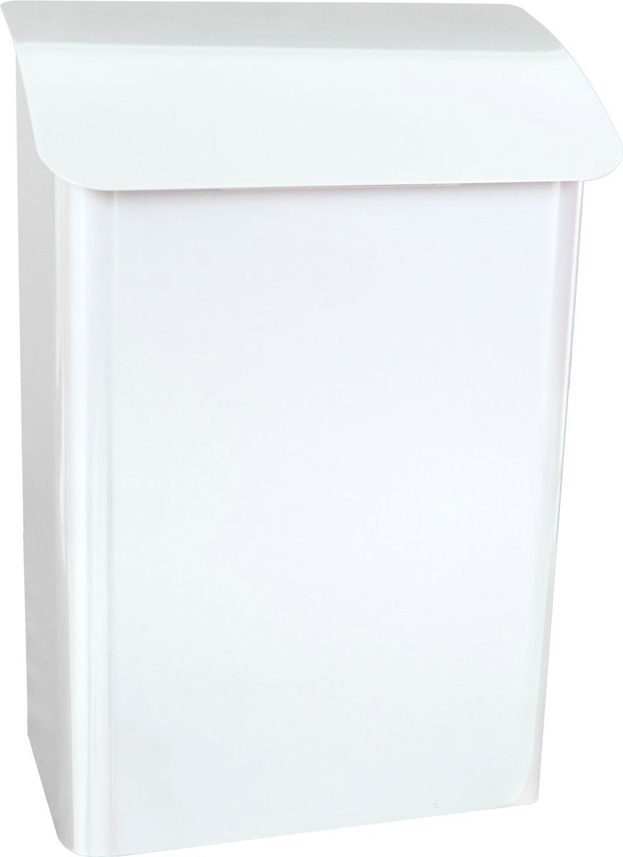 V-part Wandbrievenbus Lugon - Wit