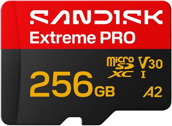 SanDisk microSDXC Extreme PRO 256GB