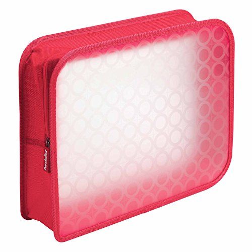 Pendaflex Zip Wallet Poly File, 3 inch Expansion, Pink or Blue (No Color Choice), Each