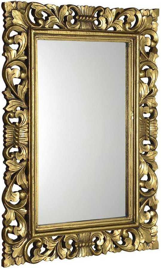 Sapho SCULE Spiegel met frame, 80x120cm, Silver Antique