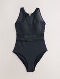 Next - Femme - Maillot de bain gainant ventre - Noir