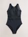 Next - Femme - Maillot de bain gainant ventre - Noir