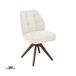 LABEL51 Yuto Eetkamerstoel - Naturel - Prestige - Walnoot Hout