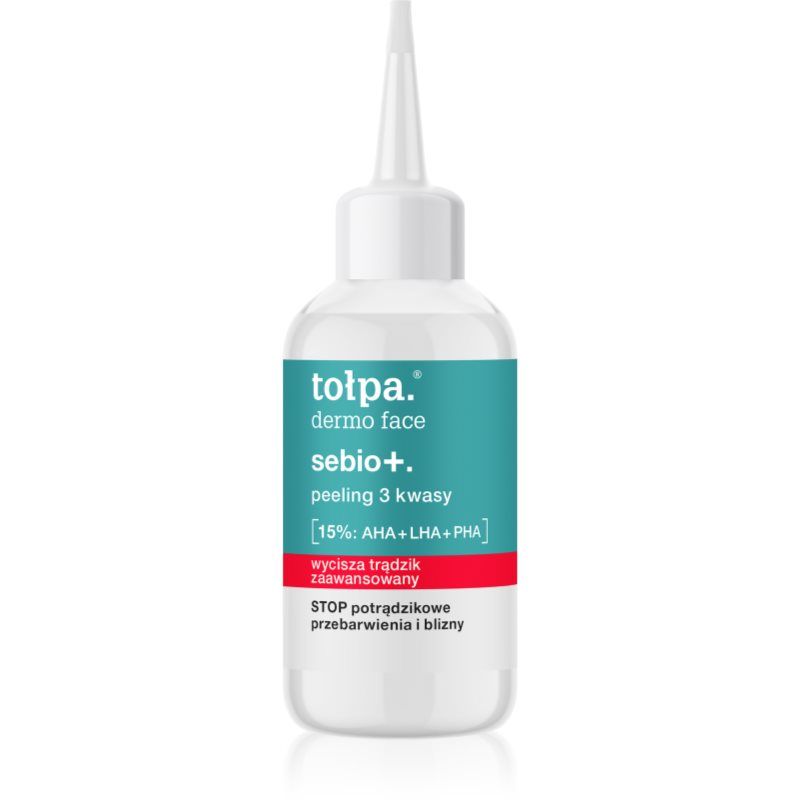 Tołpa Tolpa 50ml Sebio+ Peeling for Face with 3 Acids