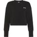 Sun68 Sweatshirt court Noir F34208