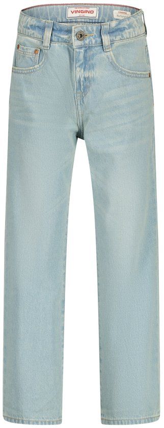 Vingino Gino Jeans Jongens - Broek - Lichtblauw - Maat 146