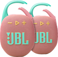 JBL Clip 5 Roze 2-pack