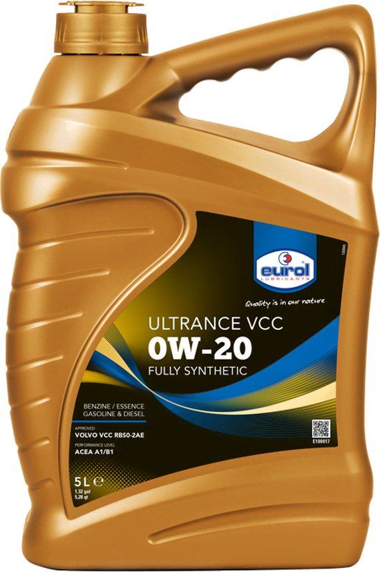 Eurol Ultrance VCC 0W-20 - 5L