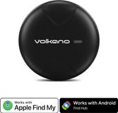 Volkano GPS Tracker - Werkt met Apple Find My & Android Find my Device - Bluetooth Tracker - Zwart