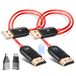 Red Transmetteur et Récepteur HDMI sans fil, Extenseur HDMI sans fil 5 GHz, Décodage 4K, Sortie Vidéo Ultra HD 1080p@60Hz, Transmission Vidéo/Audio Double, Compatible avec Ordinateurs portables, Tablettes et Projecteur
