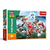 Trefl – Paw Patrol, De dinosaurussen redden – 60 stukken
