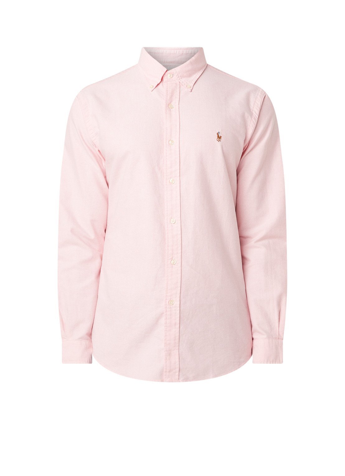 Ralph Lauren Slim fit button down overhemd van katoen