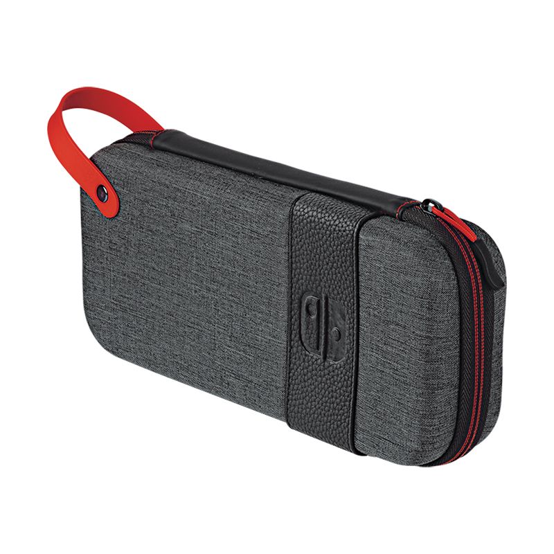 PDP Deluxe Travel Case - Nintendo Switch - Black/Grey/Red