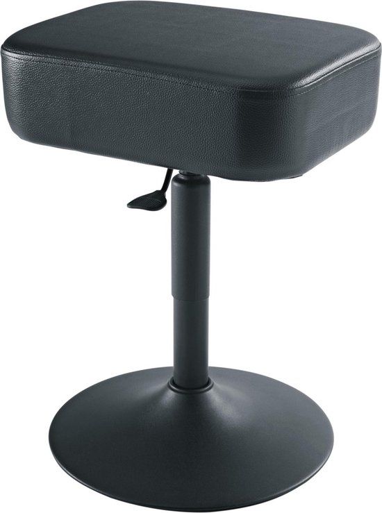 König & Meyer 14093 kruk met Gasdrukveer Kunstlederbezug - Piano bank - Zwart