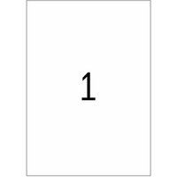 HERMA Special - Polyester - mat - permanent zelf-klevend - zilver - A4 (210 x 297 mm) 25 etiket(ten) (25 vel(len) x 1 folie-etiketten