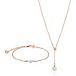 Amelia Parker Raindrop Ensemble collier et bracelet femme