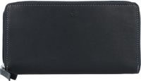 Esquire Dallas Portemonnee Leer 19 cm - Dames - Horizontaal - Zwart