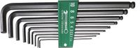 Stahlwille 10767/9 Inbussleutelset met kogelkop - 1,5-10mm