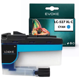 Evoke Compatible Ink for Epson Lc527 XL Cyan Mfc-J4350Dw Mfc-J4550Dw