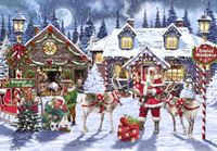 Bluebird Puzzle puzzle de Noël Santa's Workshop - 1000 pièces