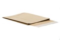 Vouwtas Bong Vouwtas met puntbodem C4 (324x229x40mm) zelfklevend natron bruin 130g 250 stuks