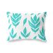 BonaMaison Turkoois-Wit Decoratieve Kussensloop, Kussenhoezen Bank, Decoratieve Kussenhoesjes, Kussensloop; Sofa, Slaapkamer, Kantoor, Auto 35x50 Cm - Ontworpen en vervaardigd in Turkije
