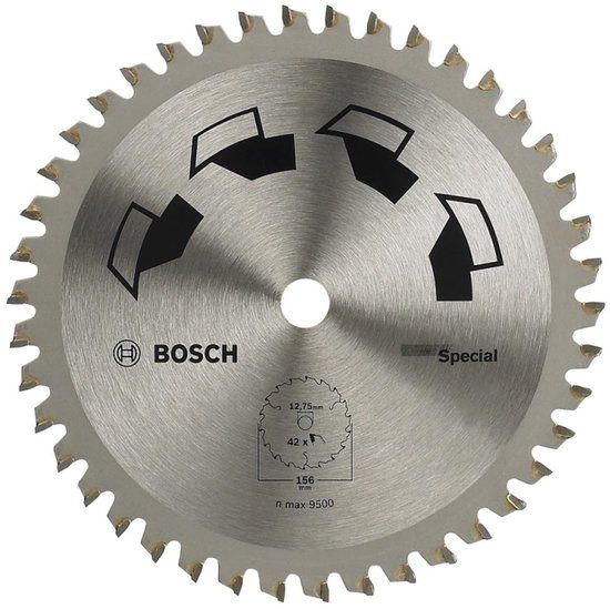 Bosch Accessoires Bosch Cirkelzaagblad Special 156 x 12,75 x 2,2 mm - 42 tanden