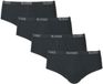 Sloggi 4-pak Basic Midi heren slips - Multipack - Voordeelverpakking - Aanbieding - XL - Zwart