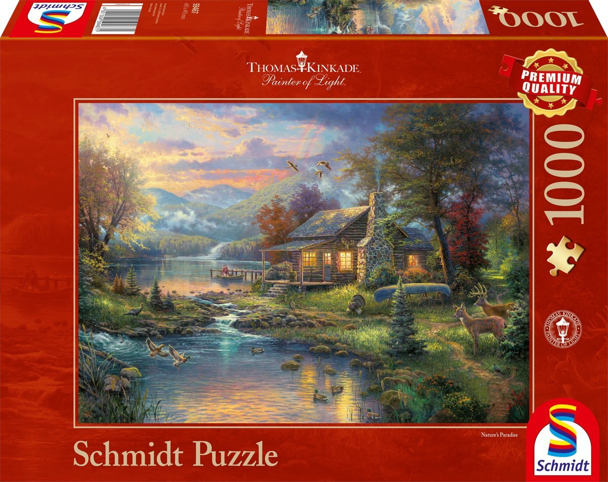 Schmidt Nature s Paradise 1000 pcs - Puzzels