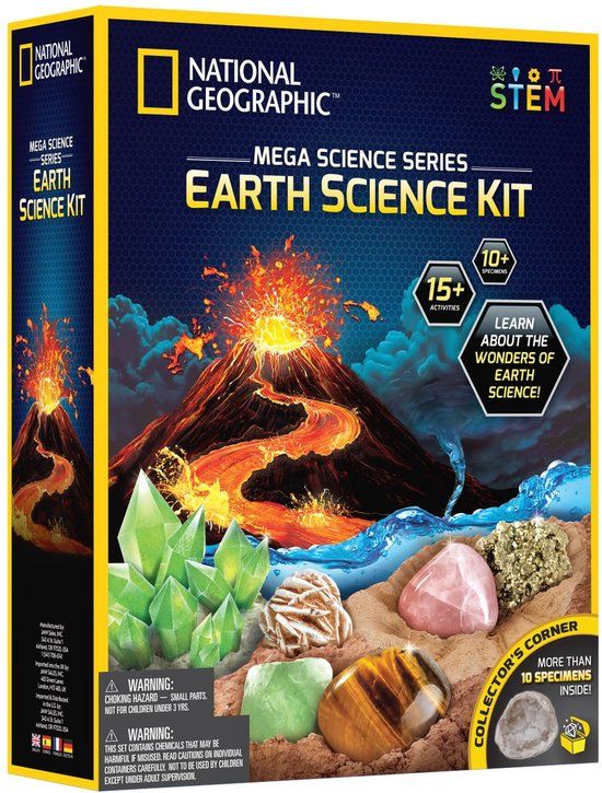 National Geographic Science Explorations: Mega Earth Wetenschapsset