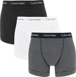 Calvin Klein Trunks Heren Onderbroeken - 3-pack - Zwart/Wit