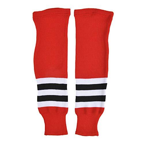 Sherwood - Hockeysokken voor kinderen, scheenbeschermer, sokken voor hockeyspelers, ideale pasvorm, 100% polyester, 27 varianten