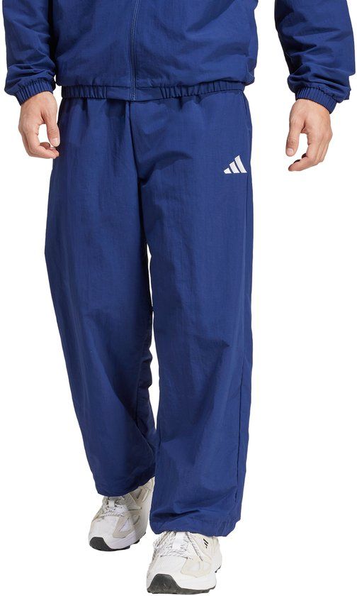 Adidas Sportswear Essential Small Logo Woven Open Hem Broek - Heren - Blauw - XXL