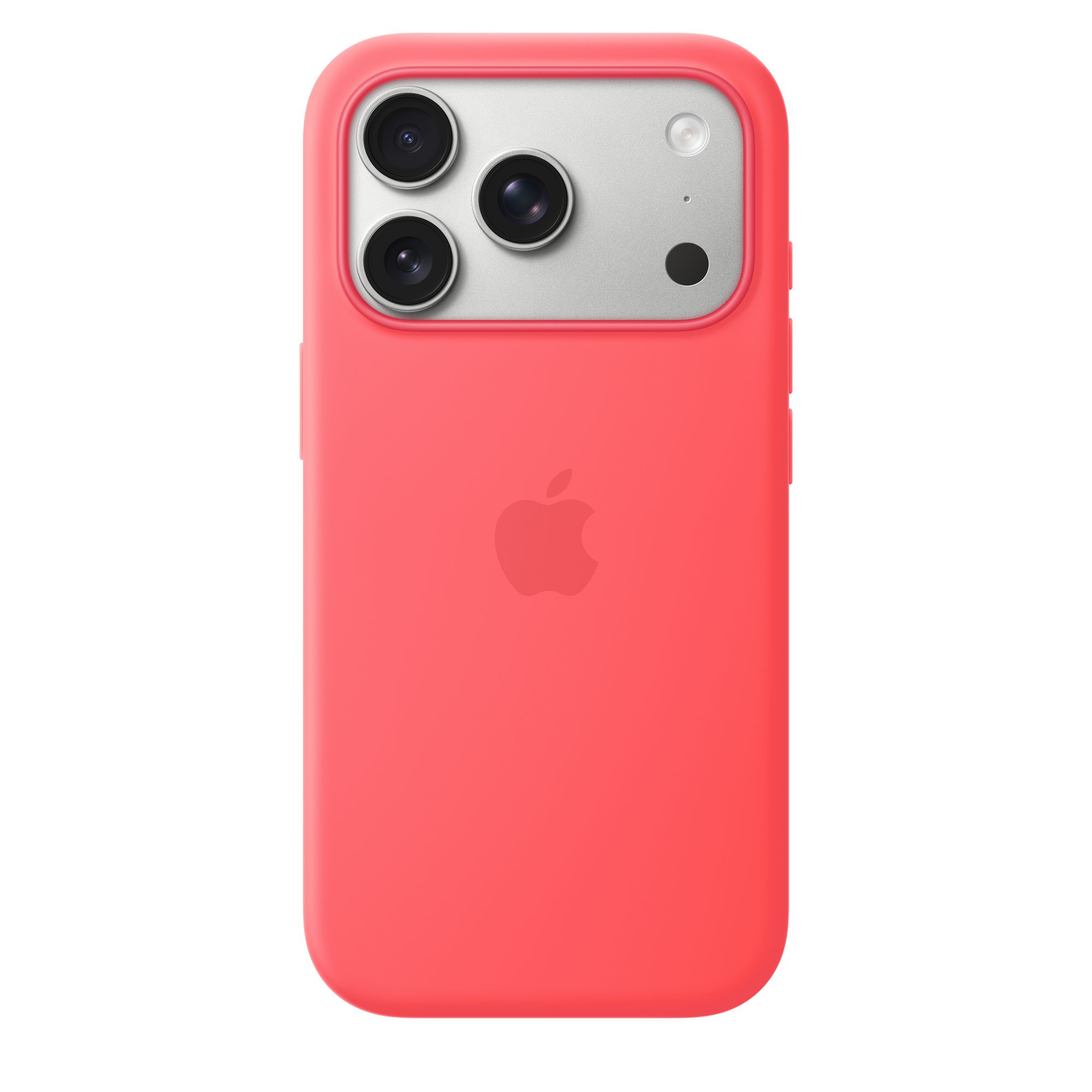 Apple Siliconenhoesje met MagSafe voor iPhone 17 Pro - Bright Guava
