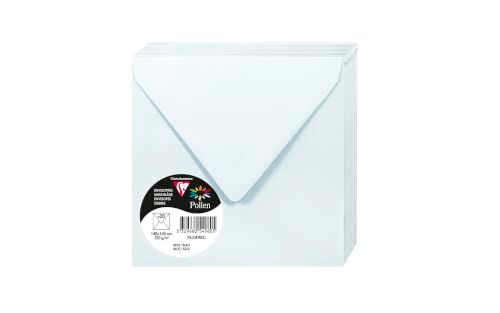 Clairefontaine 10351C, verpakking met 5 kaarten, 10,5 x 14,8 cm, 210 g/m², kleur: watermeloen, uitnodiging voor evenementen en overeenkomst, Pollen-serie, graan papier van hoge kwaliteit
